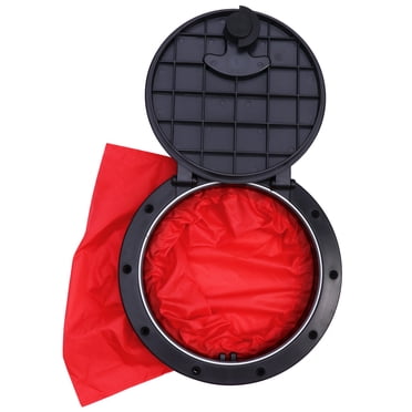 SHISUYAN 8 Inch Canoeing Rotary Hatchcover Canoeing Accessories Pocket Hatchcover Portable Hatch Cover for Kayak Boat Fishing Rigging