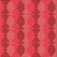 thumbnail image 1 of Ahgly Company Machine Washable Indoor Square Transitional Red Area Rugs, 6' Square, 1 of 7