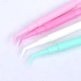 thumbnail image 4 of TISHITA 5 Pieces Eyelash Volume Graft Perming Curler Lift Lash Y Brushes rose red, 4 of 5