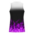 thumbnail image 4 of IROINID Débardeurs D\'entraînement Physique Sans Manches pour Hommes, Mode Décontractée Impression Dégradée Pull Col Rond Débardeurs de Sport, 4 of 4