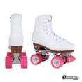 thumbnail image 5 of CHICAGO Skates Patins à Roulettes Quadruples Blancs de Qualité Supérieure pour Filles et Femmes Débutantes, Design Classique à Tige Haute Ajustable pour Patins et Rol Intérieurs Ou Extérieurs, 5 of 5