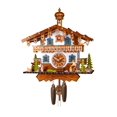 thumbnail image 1 of Cuckoo Clock Black Forest house with moving wood chopper, 1 of 1