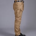 thumbnail image 4 of cllios Pantalon Cargo Homme Pantalon de Travail Militaire Multi-Poches Pantalon Tactique Extérieur Durable Travail Randonnée Pantalon Résistant à l'Eau Pantalon de Voyage avec Multi-Poches, 4 of 6