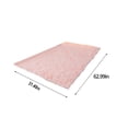 thumbnail image 3 of Yhmxh Bedding Area Rugs For Bedroom Turquoise Green- 63x31.5 Inches Rug- Shag Rugs For Living Room- Furry Carpet For Kids Girl Room- Indoor Rug For Nursery Skin-friendly Machine Washable Microfiber, 3 of 6