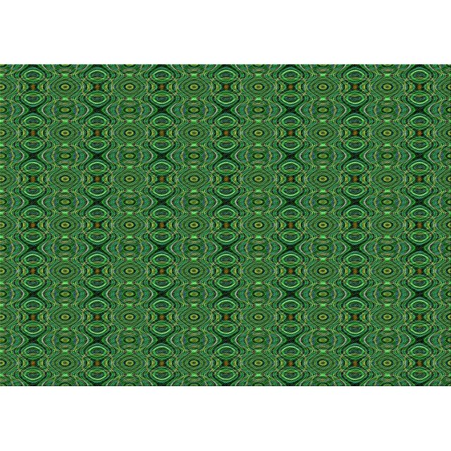 Ahgly Company Tapis Rectangulaire Lavable en Machine Intérieur Transitionnel Vert Forêt Foncé, 7 Pieds x 9 Pieds