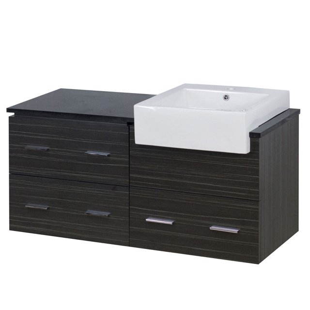 Imaginations américaines 48.75 po. W Vanity Gris