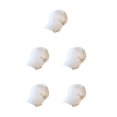 thumbnail image 3 of Thinsony Hip Hop Baseball Cap With Ring Decor For Stylish Look Cotton Ring Baseball Hat Fits All Head Shape Comfortable Pin  White 5Set, 3 of 6