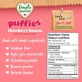 thumbnail image 2 of Collation pour bébé Simply Gourmet Puffies Fraise Banane, 2 of 7