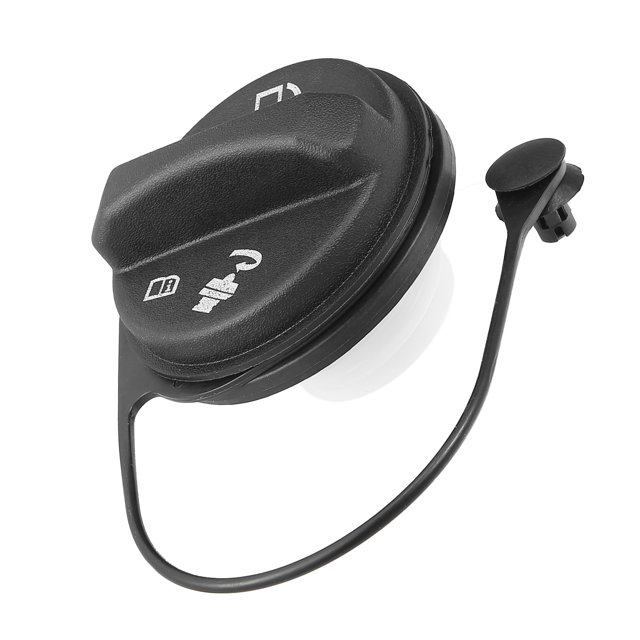 Unique Bargains Bouchon de Réservoir de Carburant de Voiture de Remplacement Compatible avec Chevrolet Spark 2010 2011 2012 Noir