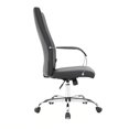 thumbnail image 3 of LeisureMod Sonora Modern High-Back Tall Adjustable Height Leather Conference Office Chair with Tilt & 360 Degree Swivel, 3 of 5