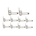 thumbnail image 3 of Xuanheng 10 Pcs Ressorts de Torsion Double Retour Métal pour Fer à Friser Outil à Cheveux 26mm, 3 of 8
