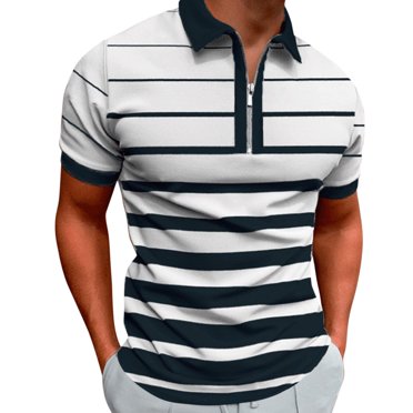 BOBOGOJP T-Shirts à Col Rond pour Hommes en Coton Décontracté T-Shirt à Manches Courtes Basique (Marine,TG)