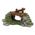 thumbnail image 2 of Bridge Aquariums Decorations, Eco Friendly Resin Space Saving Relaxing Fish  Decoration Bridge  For Underwater Environment, 2 of 8
