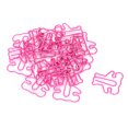 thumbnail image 1 of 20PCS Plastic Coated Wire Paperclip, Cute Bear Shape Bookmark File Holder for Office Home, with Firm Grip and Lightweight Design, 1 of 7