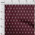 thumbnail image 1 of oneOone Cotton Silk Fabric Plus Sign Kasuri Decor Fabric Printed BTY 42 Inch Wide, 1 of 4
