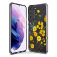 thumbnail image 3 of MUNDAZE Samsung Galaxy S22 Plus Étui de Protection Hybride Transparent Antichoc Fleurs d'Été Jaunes, 3 of 6