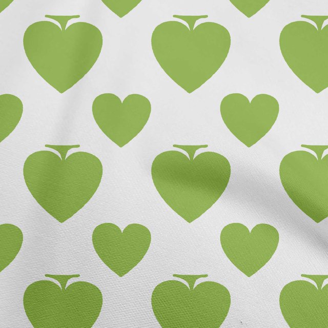 oneOone Tissu en Velours Vert pour Robe de Cartes à Jouer, Tissu Imprimé, Tissu au Mètre, 58 Pouces de Large-9364