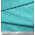 thumbnail image 3 of Soimoi Poly Crepe Fabric Cactus,Alarm Clock & Flamingo Shirting Print Sewing Fabric Yard 52 Inch Wide, 3 of 3