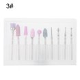 thumbnail image 1 of 10Pcs / Set Alliage d'Acier Nail Art Percer Kit de Tête de Vernis Perceuse à Ongles Accessoires 03, 1 of 12
