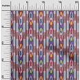 thumbnail image 1 of oneOone Cotton Cambric Fabric Stripe Ikat Print Fabric BTY 56 Inch Wide, 1 of 4