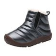 thumbnail image 2 of Cameland Semelle en Caoutchouc Neige Enfants Chaussures en Coton Bottes de Randonnée en Molleton Extérieur, 2 of 6