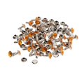 thumbnail image 3 of veasfak 50 Sets Double Side Rivets Studs DIY Shoes Clothes Snap Button 7mm - Yellow, 7mm, 3 of 7
