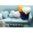 thumbnail image 2 of 3D Leaves Household Sofa Pillow Decoration-Dark Grey, 2 of 7