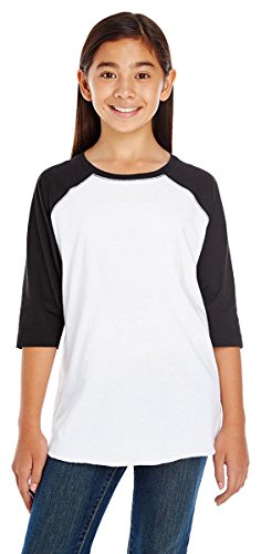 T-Shirt de Baseball Fin pour Jeunes-6130