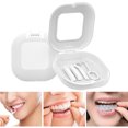 thumbnail image 3 of Mirrored Braces Box with Vent Holes Removal Tool Sturdy Long Lifespan Retainer Case for Mouth Guards, 3 of 8