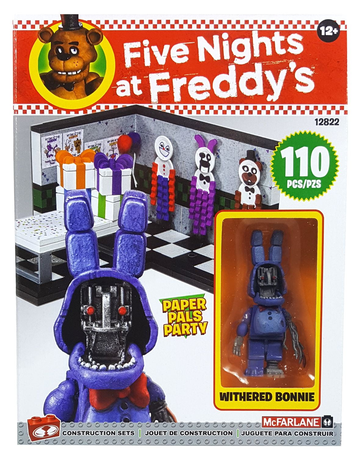 McFarlane Five Nights at Freddy's Set Paper Pals Party