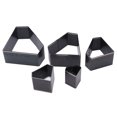 thumbnail image 2 of Leather Die Cut Shapes,  Different Sizes Leather Die Cutter Hollow Punching Mold Diamonds Shaped 5Pcs  For Leather Goods Store For DIY Crafts For Home, 2 of 8