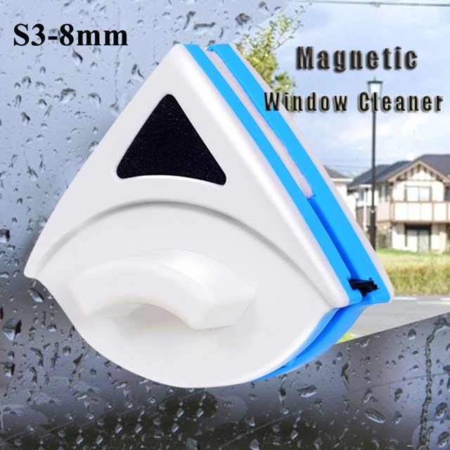 Glass Surface Wiper Double Sided Magnetic Cleaning Tool Sponge Window Cleaner