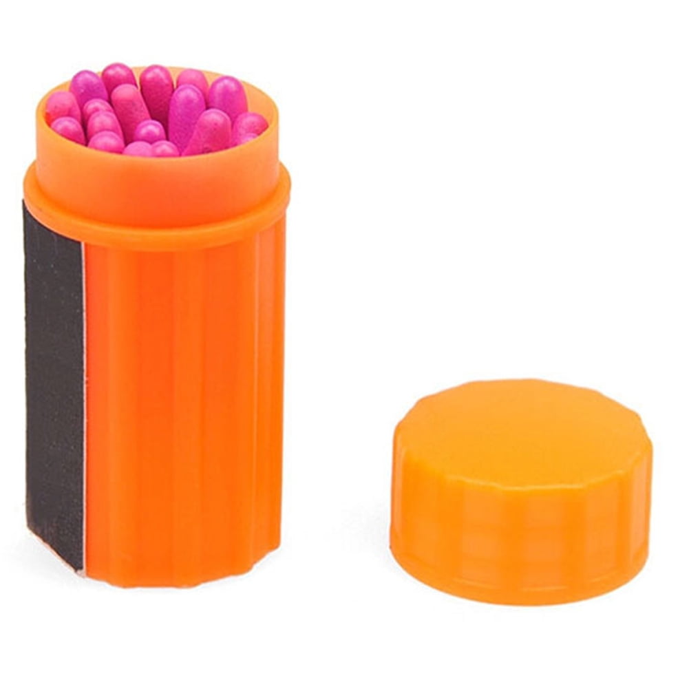 Assortiments Coupe-Vent d'Extérieur avec Contenant Outils d'Urgence pour la Survie Camping en Plein Air Randonnée Pique-Nique Cuisine