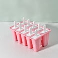 thumbnail image 4 of Moules de Popsicles Maison, Moule en Silicone pour Popsicles Glacés, avec 10 Bâtons Réutilisables, 4 of 6