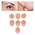 thumbnail image 1 of Ejoyous Body Piercing Kits, Body Piercing Practice Tool Simulation Silicone Ear Eye Nose Mouth Tongue and Belly Button Tool Piercing Kits For All Piercings For Novice Piercer, 1 of 7