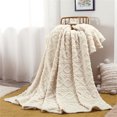 thumbnail image 1 of Fankiway 120*200Cm Super Soft Warm Solid Warm Micro Plush Fleece Blanket Throw Rug Sofa Bedding Blanket Throws for Sofa Soft Blankets and Throws Clearance, 1 of 5