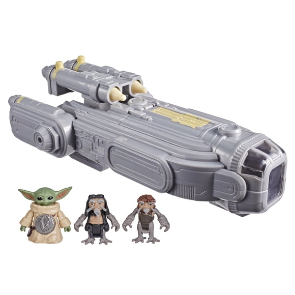 Star Wars ActionVerse Grogu et vaisseau stellaire des Anzellans