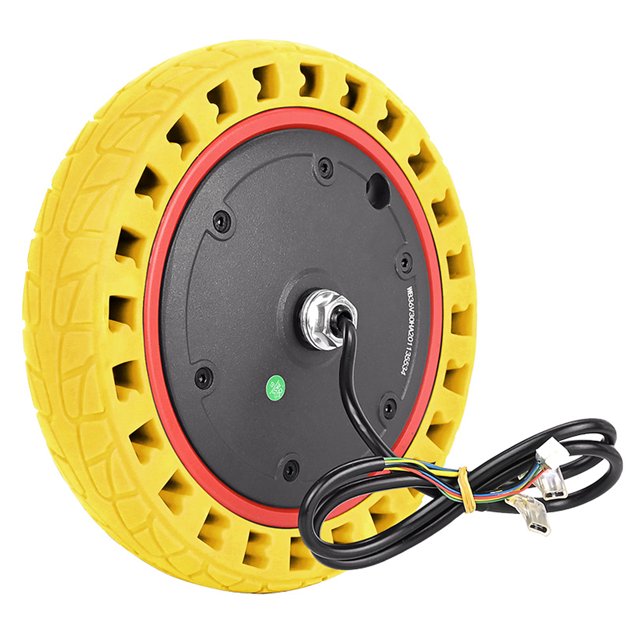 36V 350W Electric Scooter Motor Tire Front Motor Wheel Replacement for M365/Pro Electric Scooters