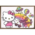 thumbnail image 1 of Hello Kitty - Retro Rainbow Wall Poster, 14.725" x 22.375", 1 of 4