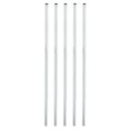 thumbnail image 1 of Unique Bargains Écrou d'Accouplement Rond M4x0,7 Mm 210mm Fileté Connecteur Tige Tige Tube 5 Pack, 1 of 4