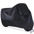 thumbnail image 1 of Housse de Moto Toutes Saisons - Housse en Polyester Résistante aux Intempéries avec Bandes Réfléchissantes, Trous de Verrouillage pour Rangement Extérieur, 1 of 8
