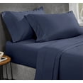 thumbnail image 2 of California Design Den Sheet Sets, Natural 100% Cotton Sheets, Soft Luxury 400 Thread Count Sateen Bedding Sheets Set, Deep Pocket Cooling Sheets, 2 of 5