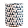 thumbnail image 2 of Fashion Printed Foldable Storage Bag, Household Toy Clothing Laundry Basket, Large Capacity Cotton Linen with Drawstring Handle, for Organizing Storage, 2 of 4