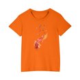 thumbnail image 1 of RXIRUCGD 2025 Vêtements d'Été pour Enfants T-shirt Imprimé Mode Mignon Col Rond Manches Courtes, 1 of 5