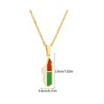 thumbnail image 2 of fastboy Premium Madagascar Map Pendant Necklace Celebrate Love For Travel Compact And Lightweight Unique Map Silver, 2 of 6