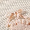 thumbnail image 4 of Yuyuzo Baby Girl Clothes Summer 2 Piece Outfits Sleeveless Ruffle Tops Wide Leg Pants Cute Lounge Set, 4 of 7