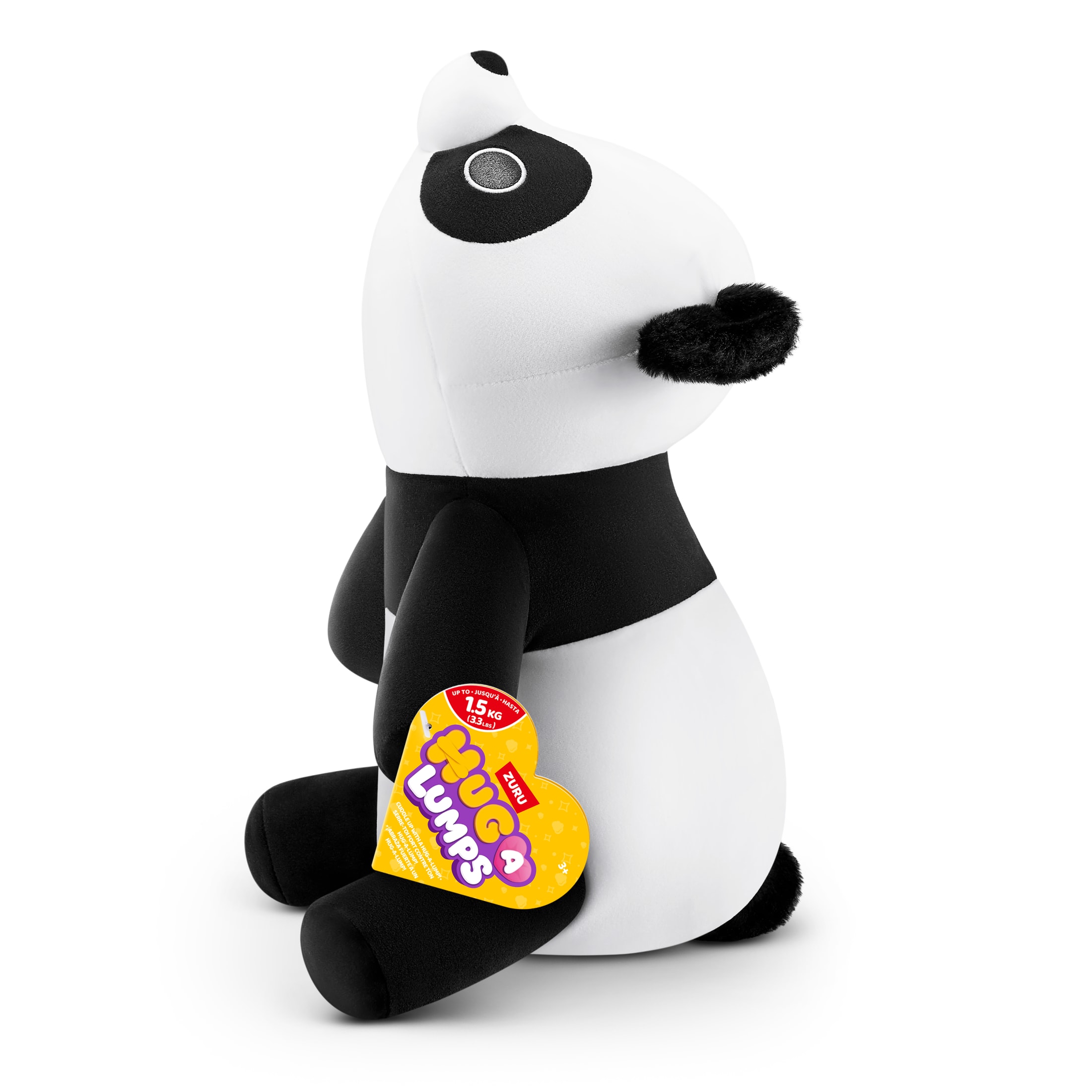 Hug A Lumps (Moyen) PETE de ZURU , Peluche lestée câline et spongieuse