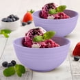 thumbnail image 4 of PEONAVET Grain Bowl Plastic Bowls- Microwave- Dishwasher Safe Cereal Bowl Large 12x6cm X 1pcs, 4 of 6