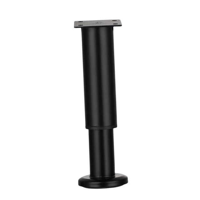 GUOOL Pieds de Cabinet Réglables Support de Charge Cadre Central de Lit en Métal pour 12cm