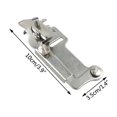 thumbnail image 3 of Sewing Machine Fabric Guide Accessory, Presser Foot Attachment for Flat Seams Anti-Curling Edge Control Versatile for Household Machines (15+ Stitches), 3 of 7